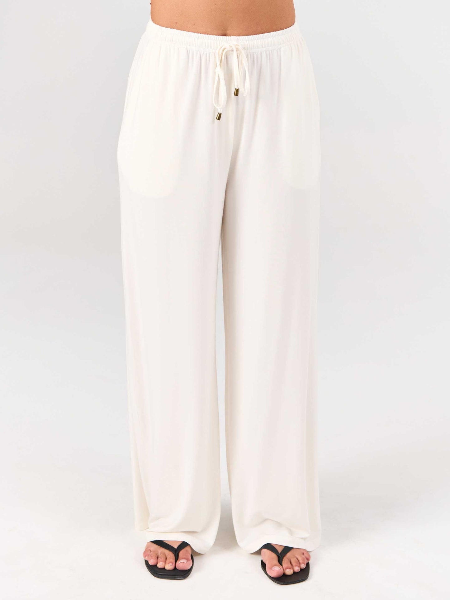 Modal Lounge Pant - Soft White