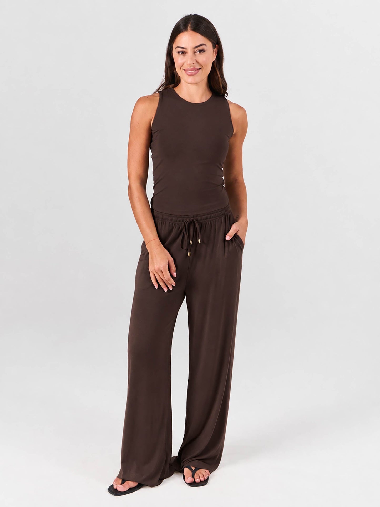 Modal Lounge Pant - Coffee Bean