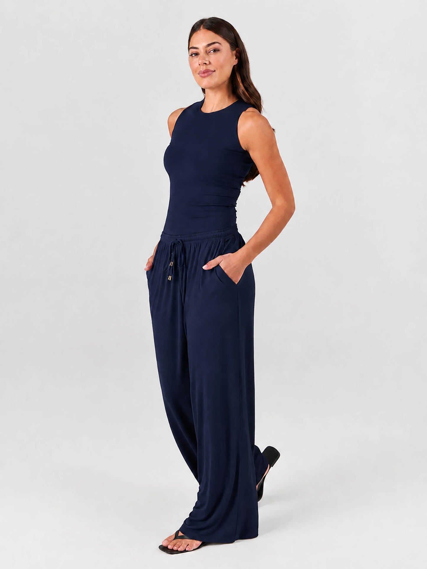 Modal Lounge Pant - Navy
