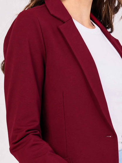 The Classic Jacket - Sangria