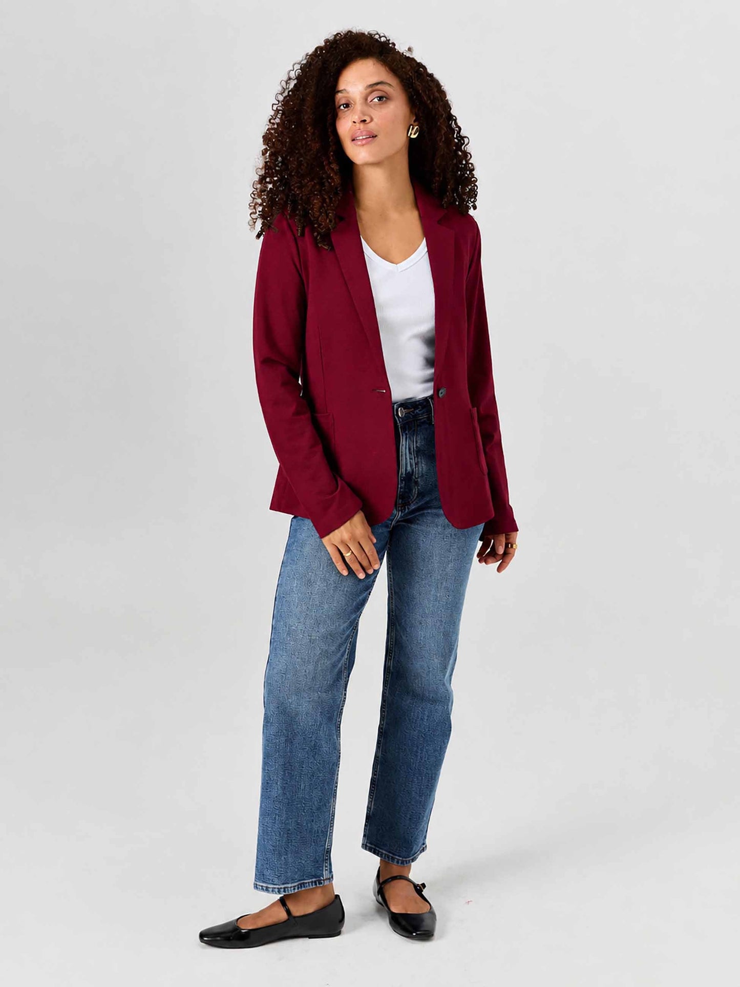 The Classic Jacket - Sangria
