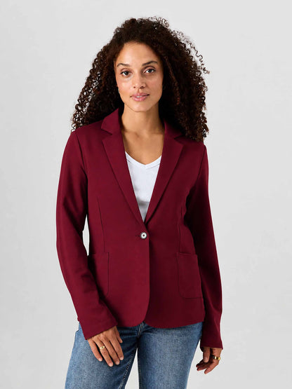 The Classic Jacket - Sangria