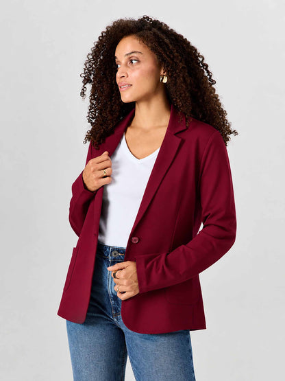 The Classic Jacket - Sangria