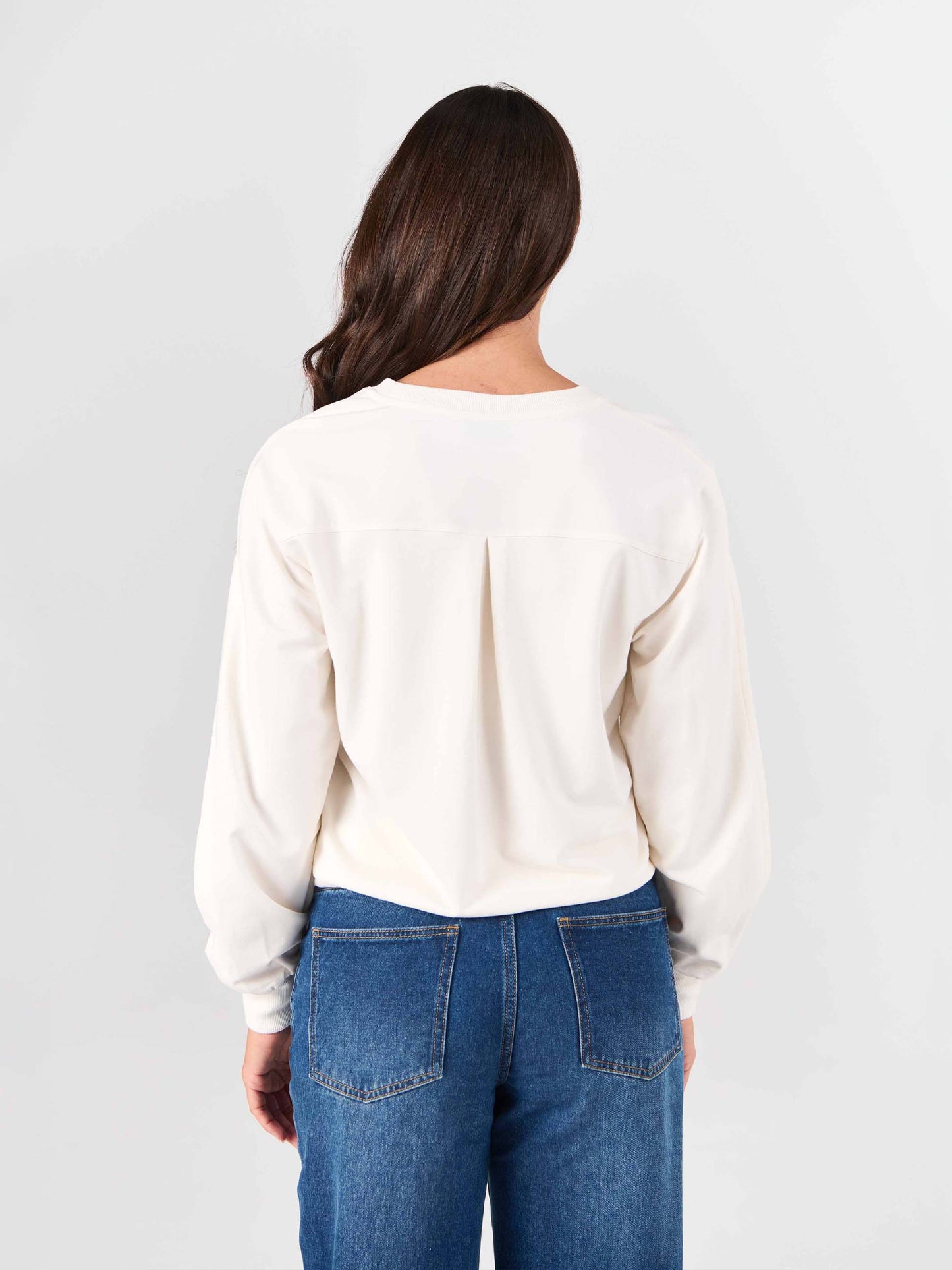Lucy Sweatshirt - Soft White