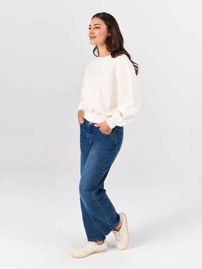 Samara Sweatshirt - Soft White