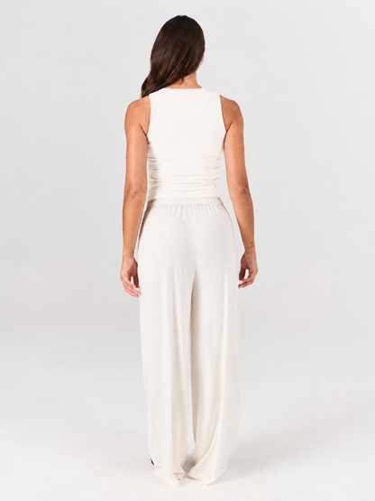 Modal Lounge Pant - Soft White