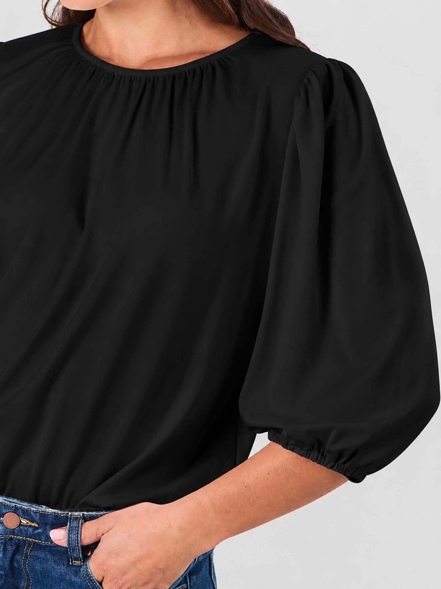 Millie Modal Top - Black
