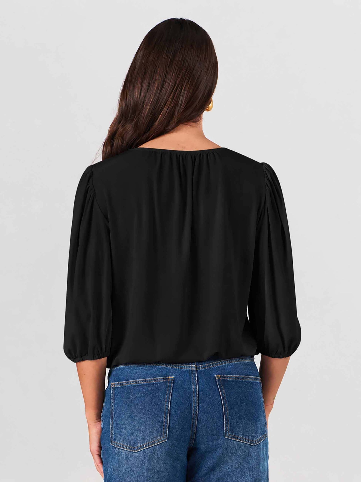 Millie Modal Top - Black