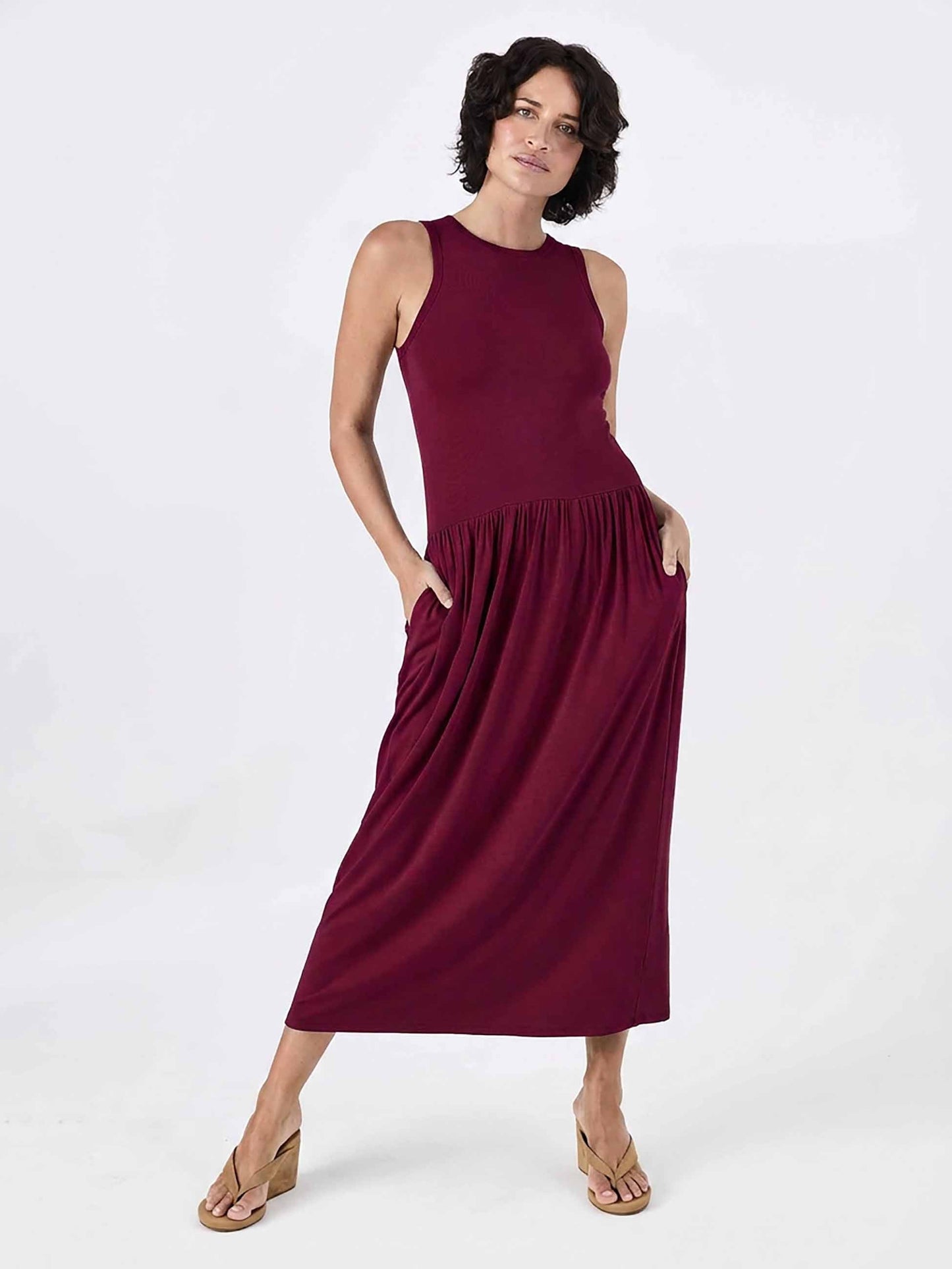 Essential Maxi Dress  Sangria
