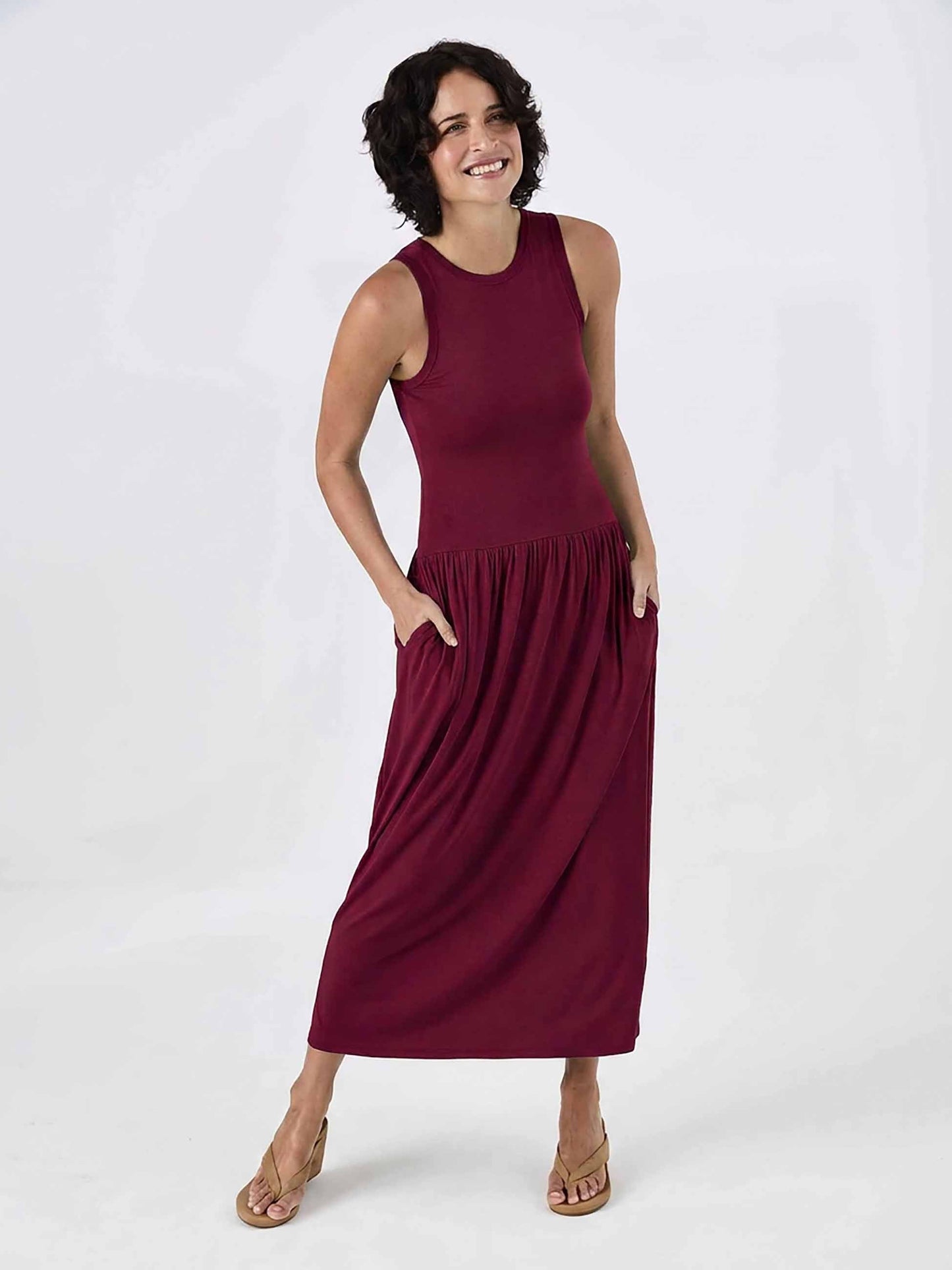 Essential Maxi Dress  Sangria