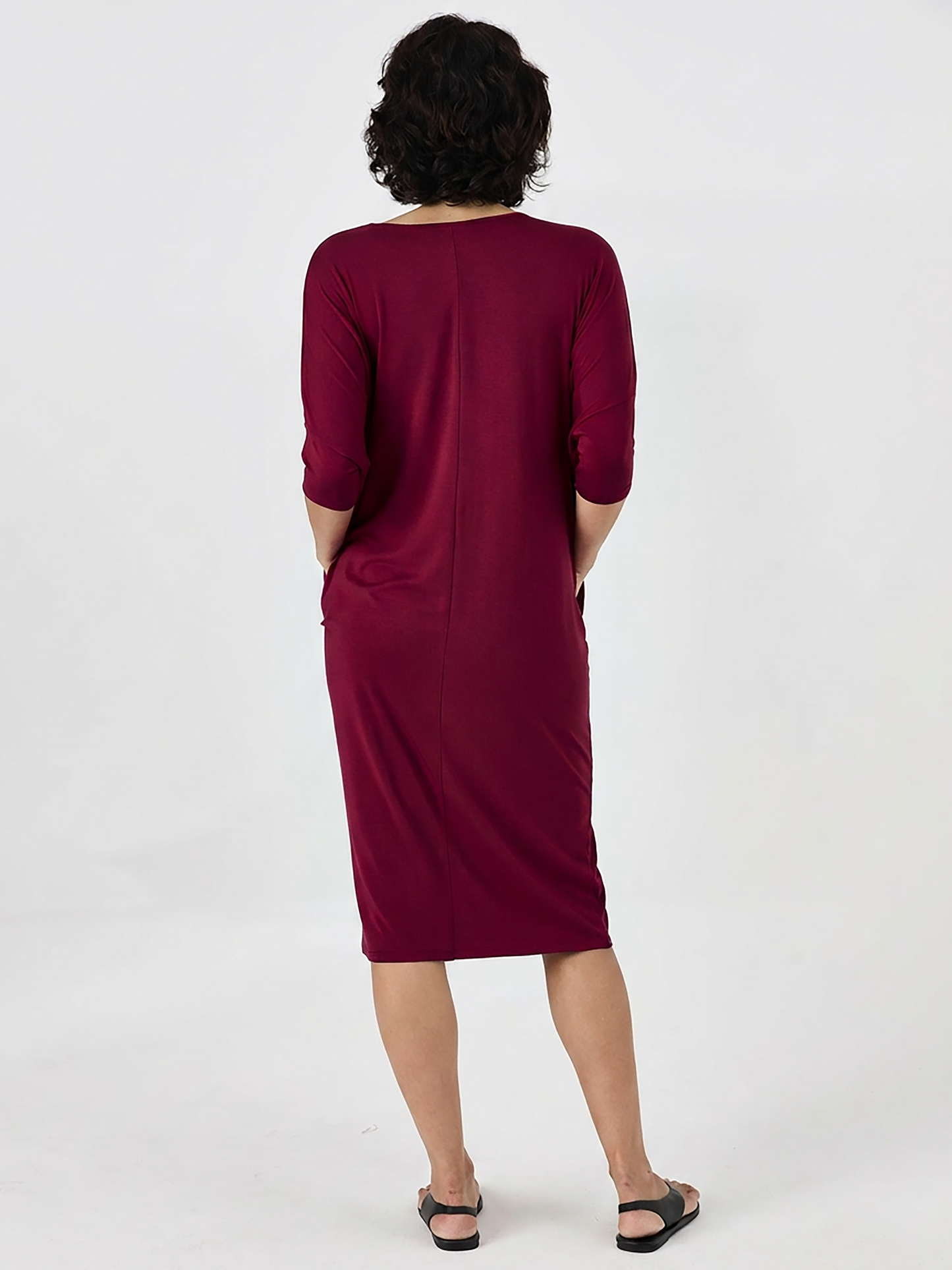 Easy Flow Dress - Sangria