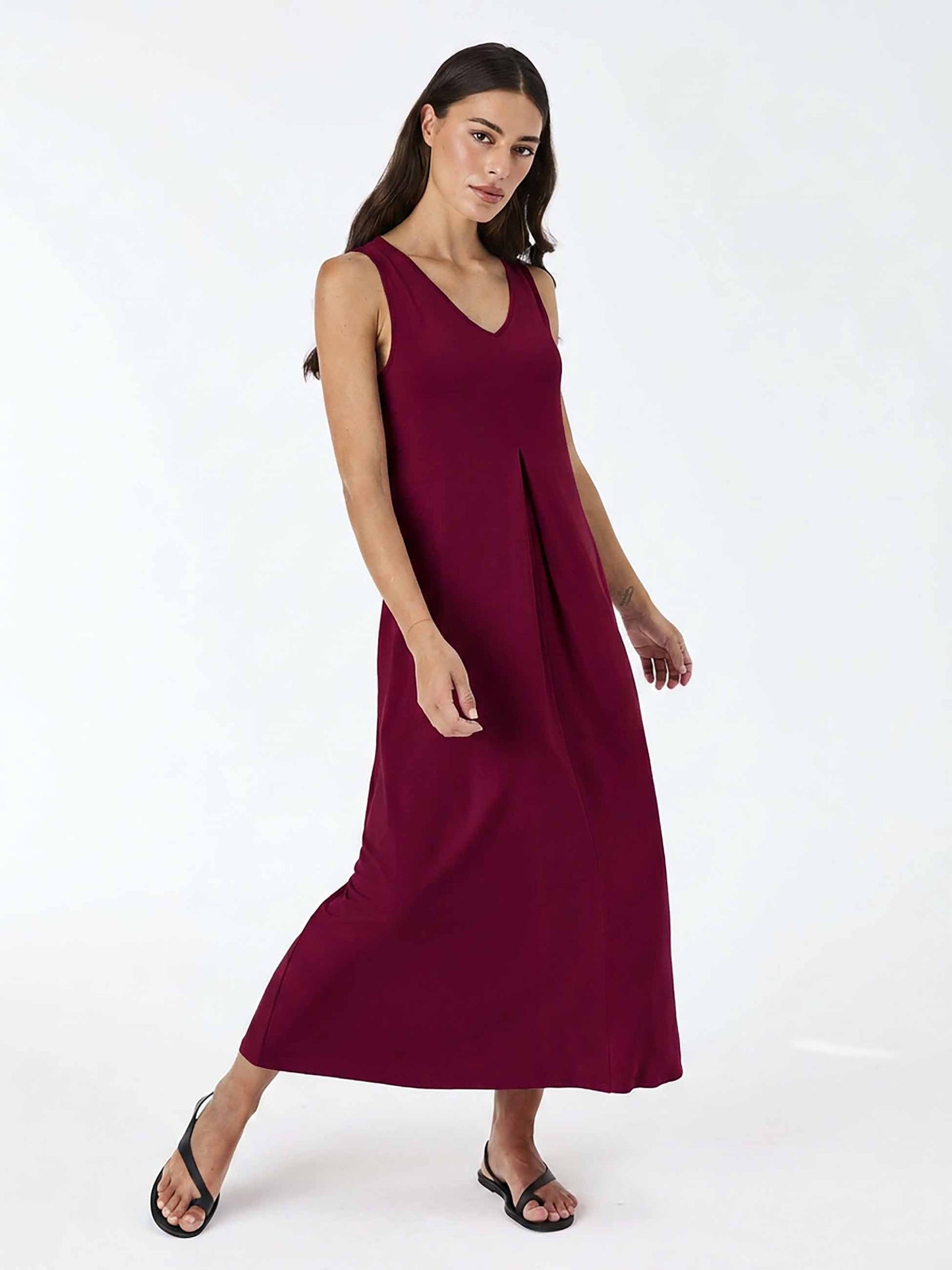 Dione Dress - Sangria