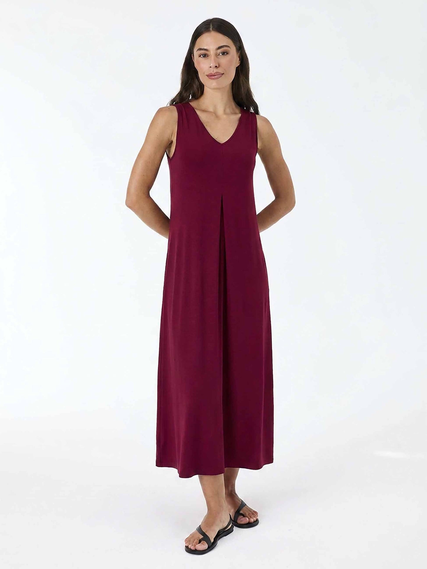 Dione Dress - Sangria