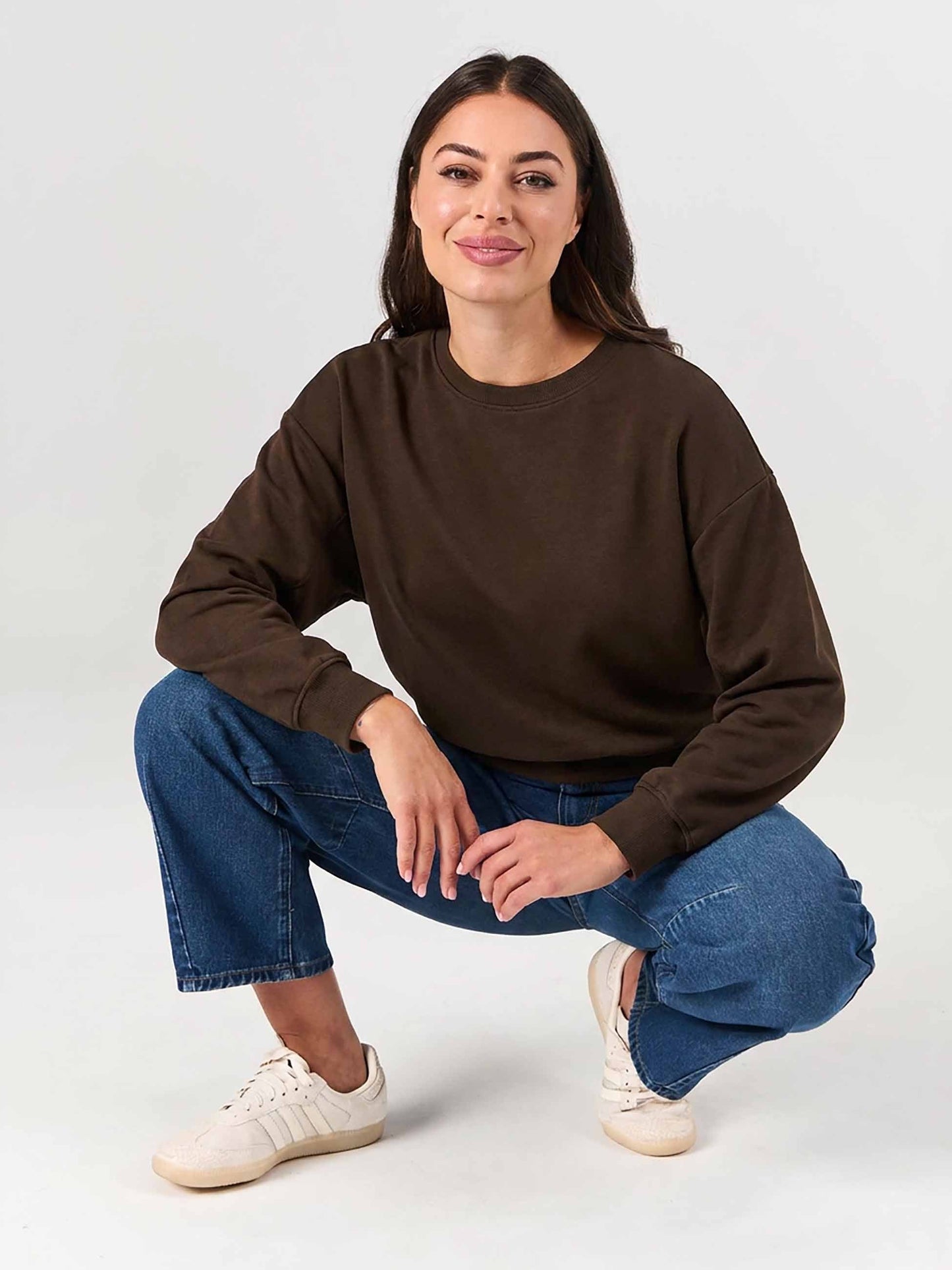 Samara Sweatshirt - Coffee Bean