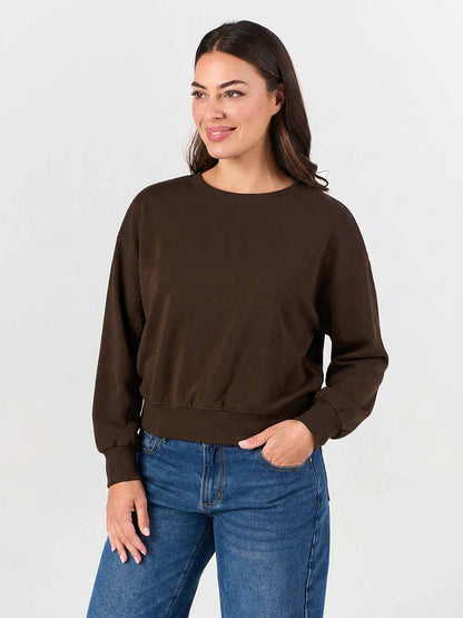 Samara Sweatshirt - Coffee Bean