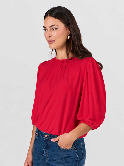 Millie Modal Top - Cherry