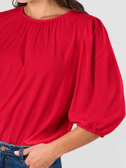 Millie Modal Top - Cherry