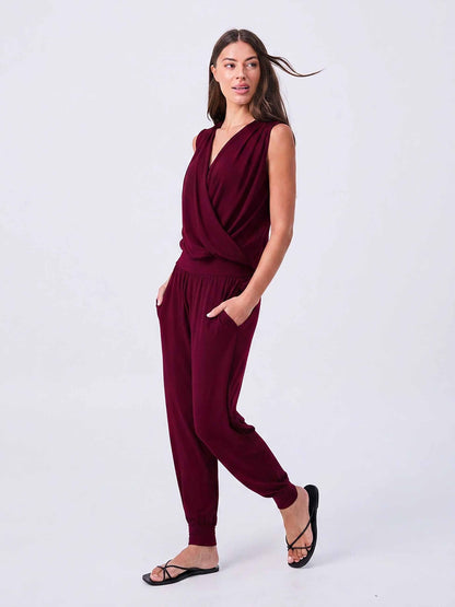Nomad Relax Pant - Sangria