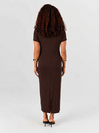Bobbie Dress - Coffee Bean