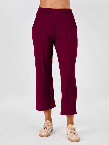 Tapered Sweat Pant - Sangria