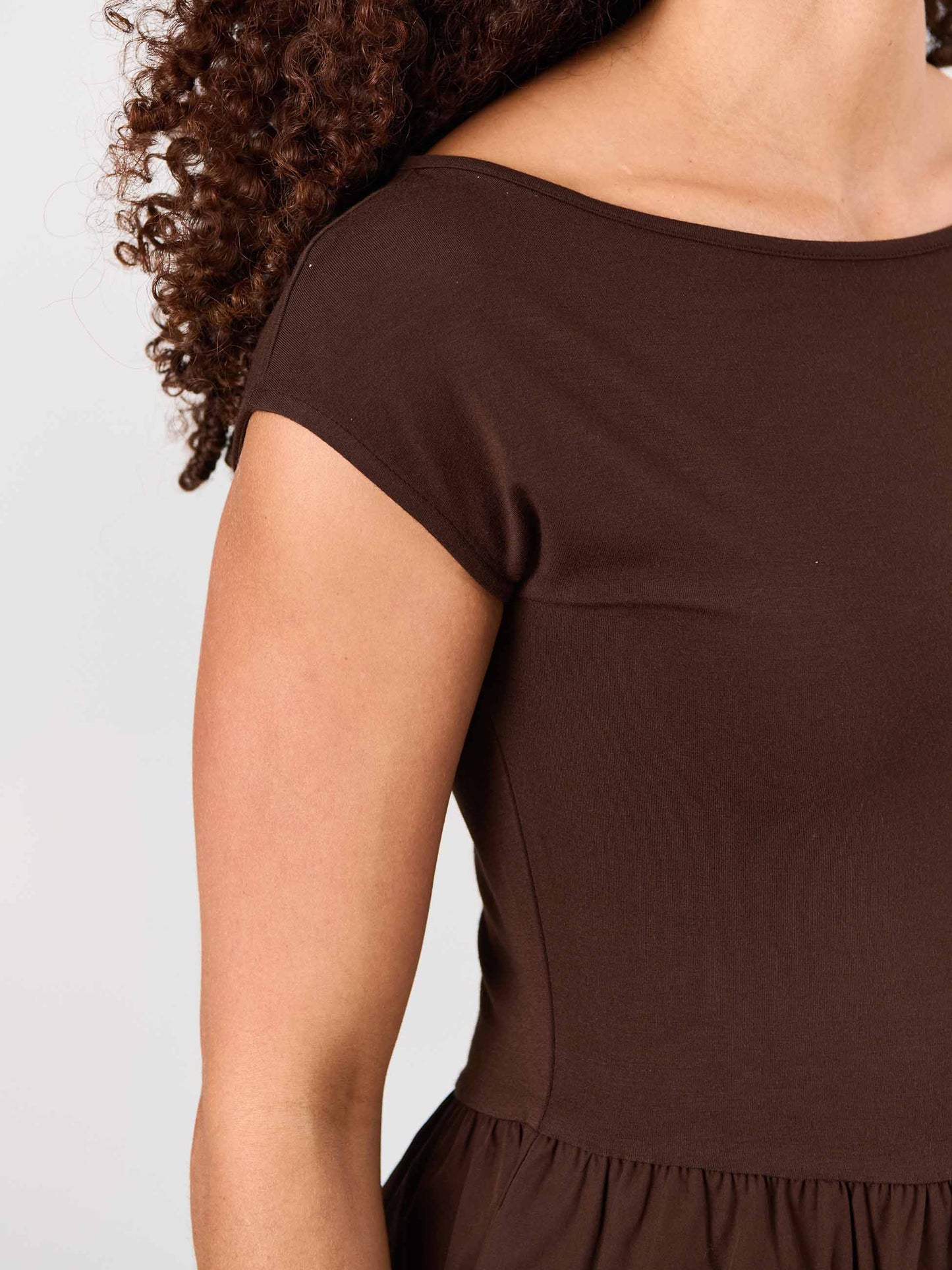 Anton Dress - Coffee Bean