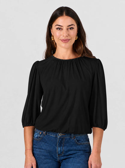 Millie Modal Top - Black