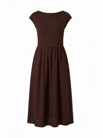 Anton Dress - Coffee Bean