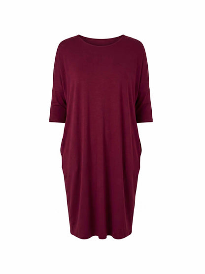 Easy Flow Dress - Sangria