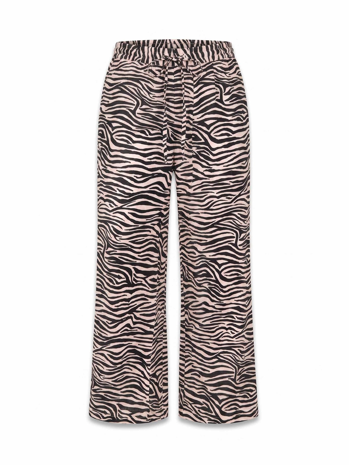 Sasha Linen Pants - Zebra