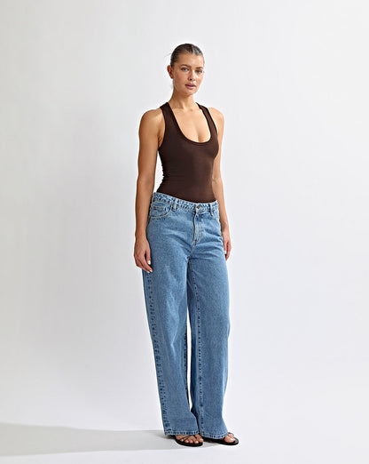 Amelia Tank Brown
