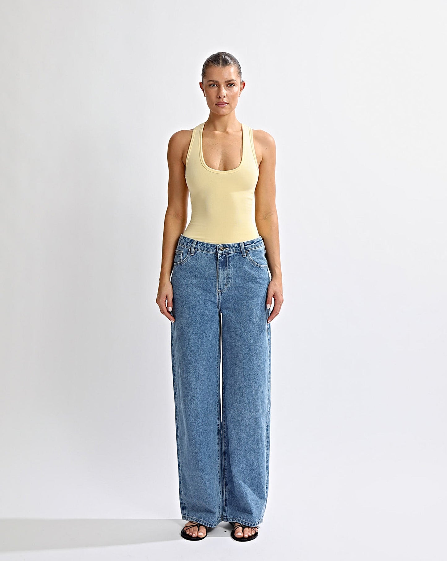 Amelia Tank Yellow