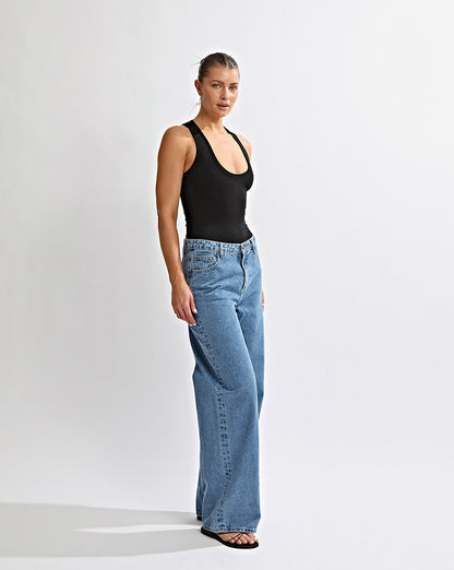 Amelia Tank Black