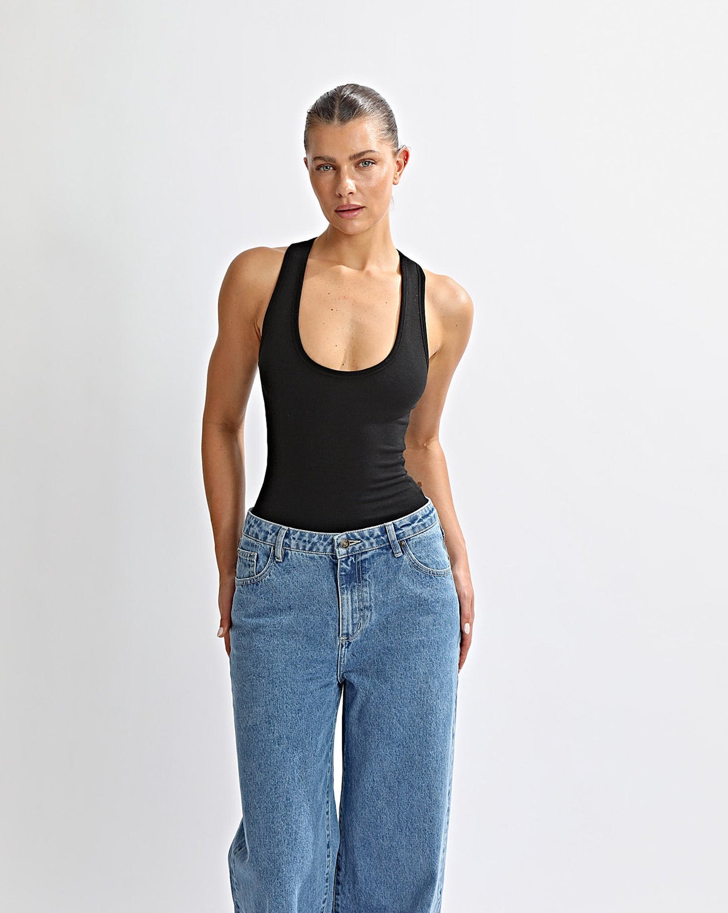 Amelia Tank Black