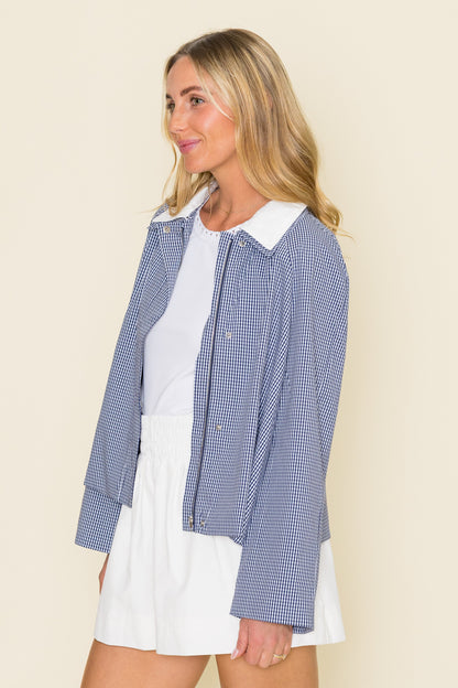 Milton Plaid Jacket