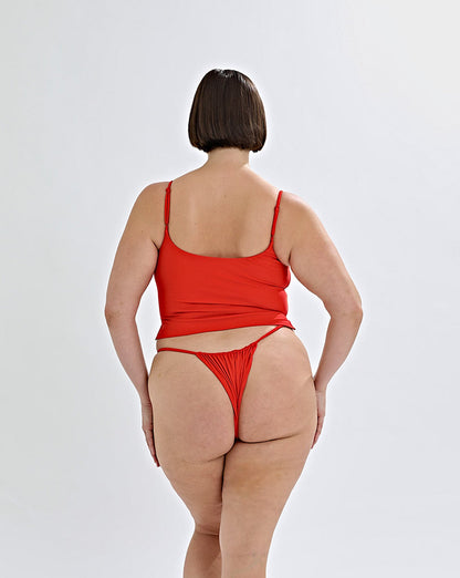 Alani Tankini Top Chilli Red