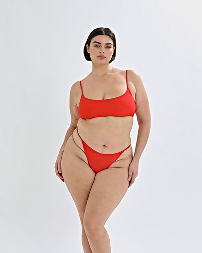 Alani Bikini Top Chilli Red