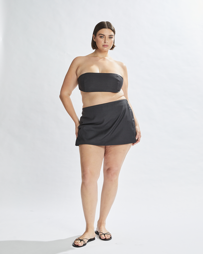 Benny Bandeau Dark Grey
