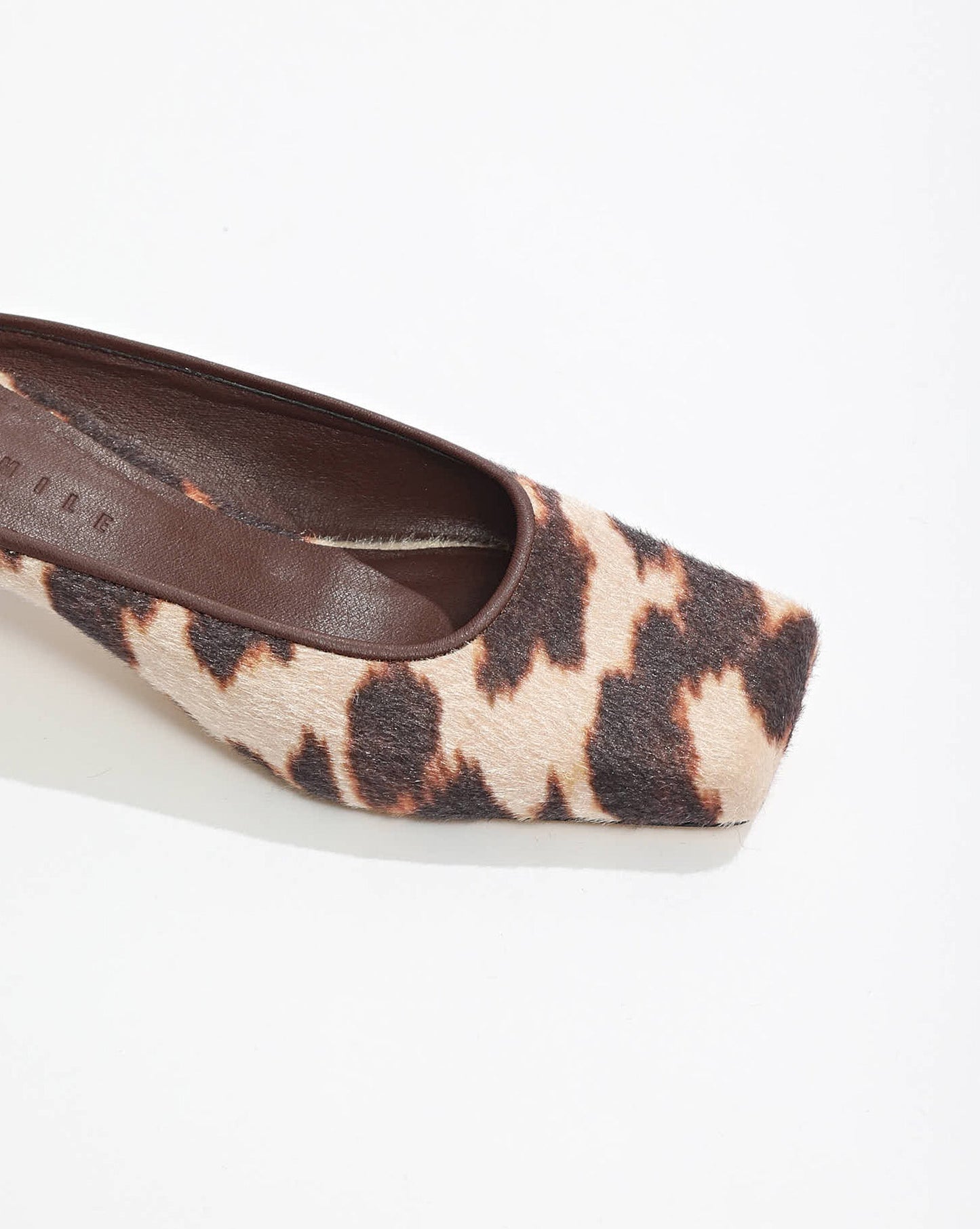 Natasha Square Toe Heel Animal