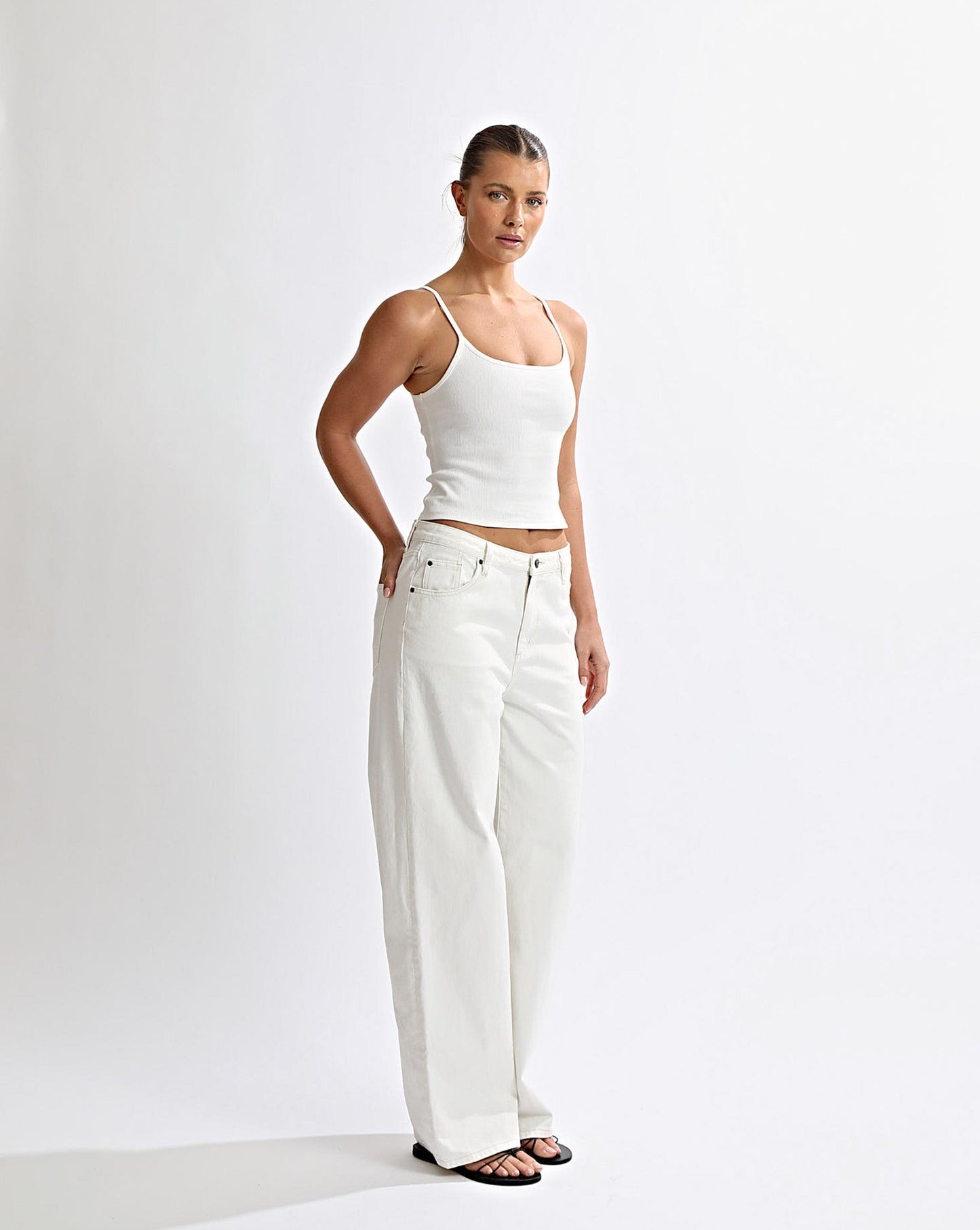 Noah Jeans White Regular/Tall
