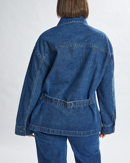 Harley Denim Shirt Vintage Blue