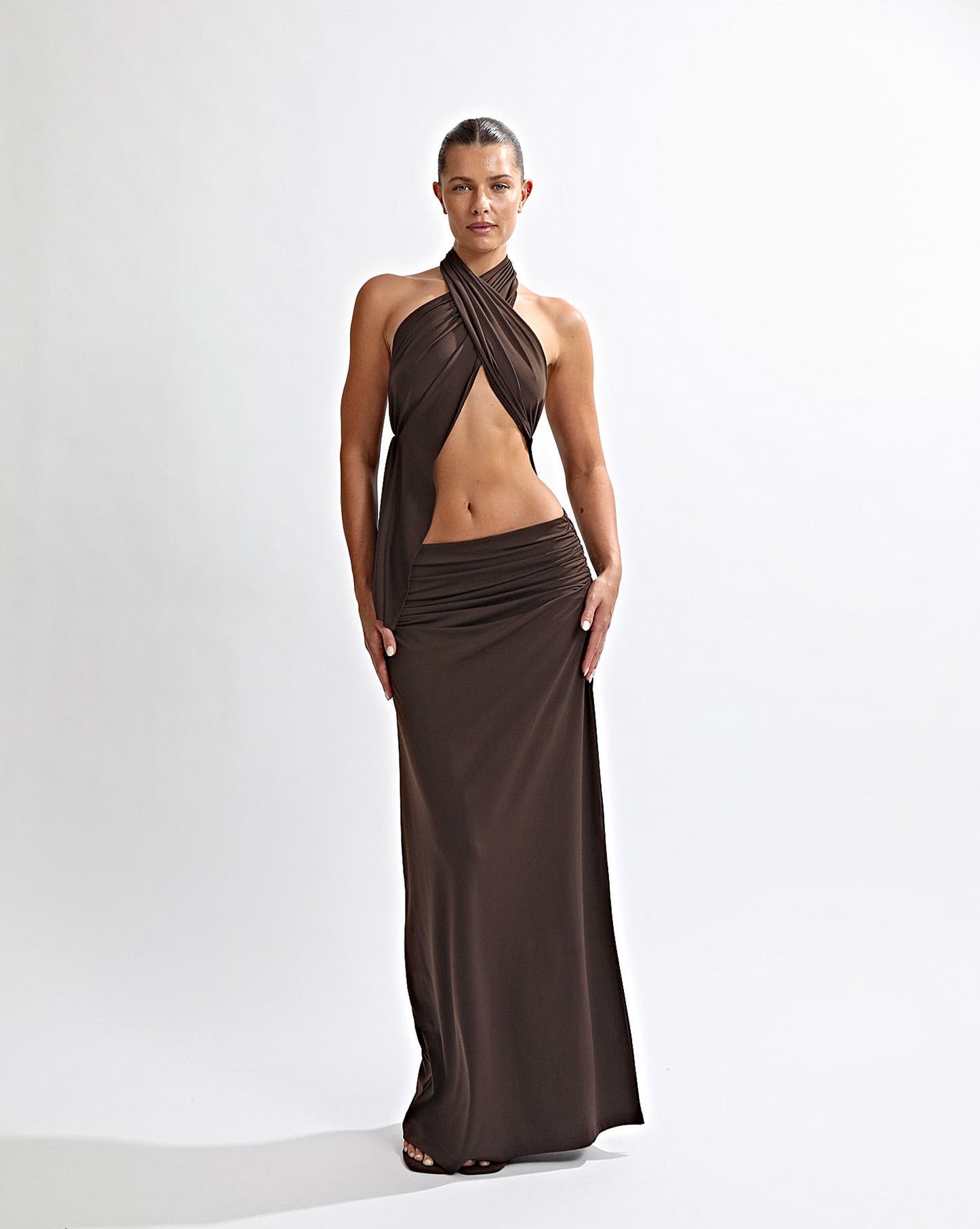 Pamela Maxi Skirt Chocolate