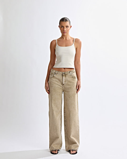 Noah Jeans Beige Regular/Tall