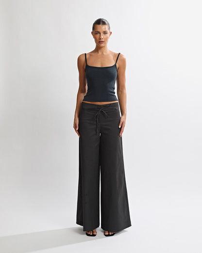 Harper Trousers Steel Cropped
