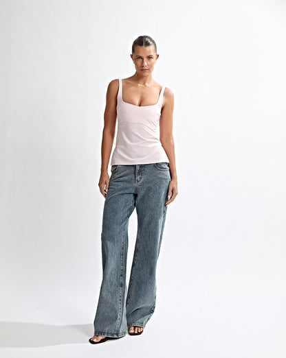 Luca Top Pink Stripe