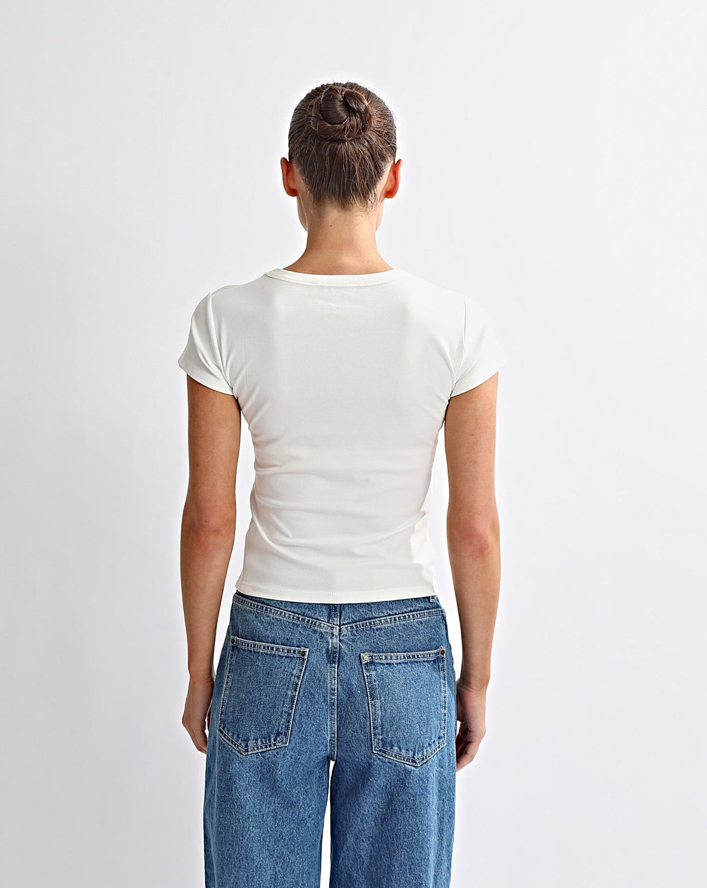 Kai Baby Tee White
