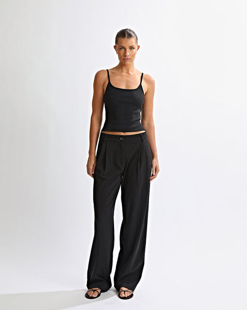 Naomi Trousers Black Regular/Tall