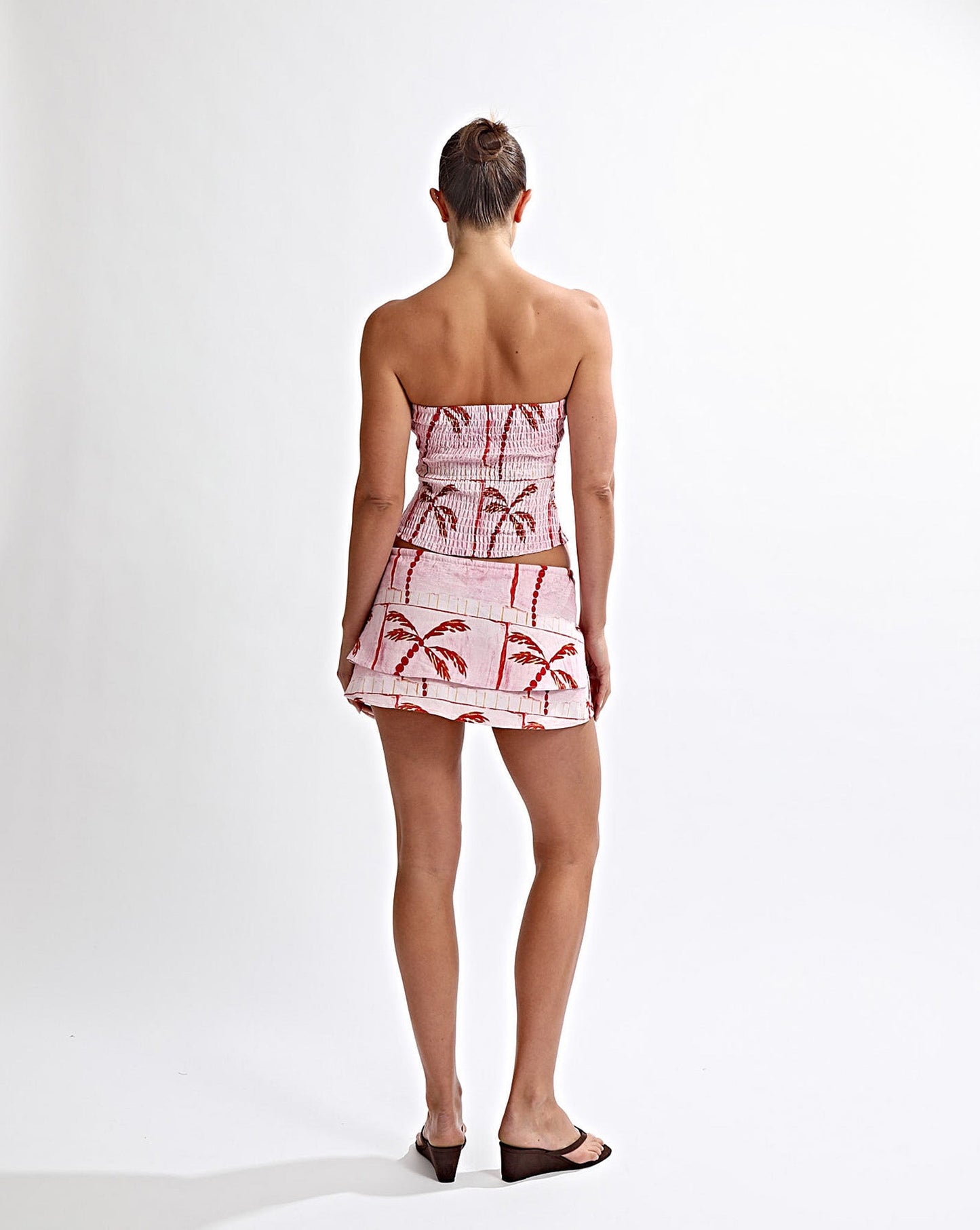 Lola Mini Skirt Pink Tonic