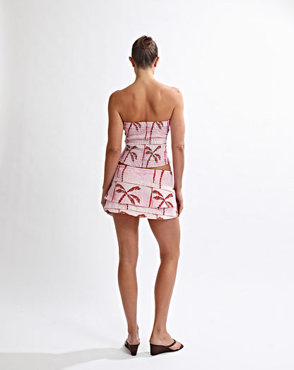 Lola Mini Skirt Pink Tonic