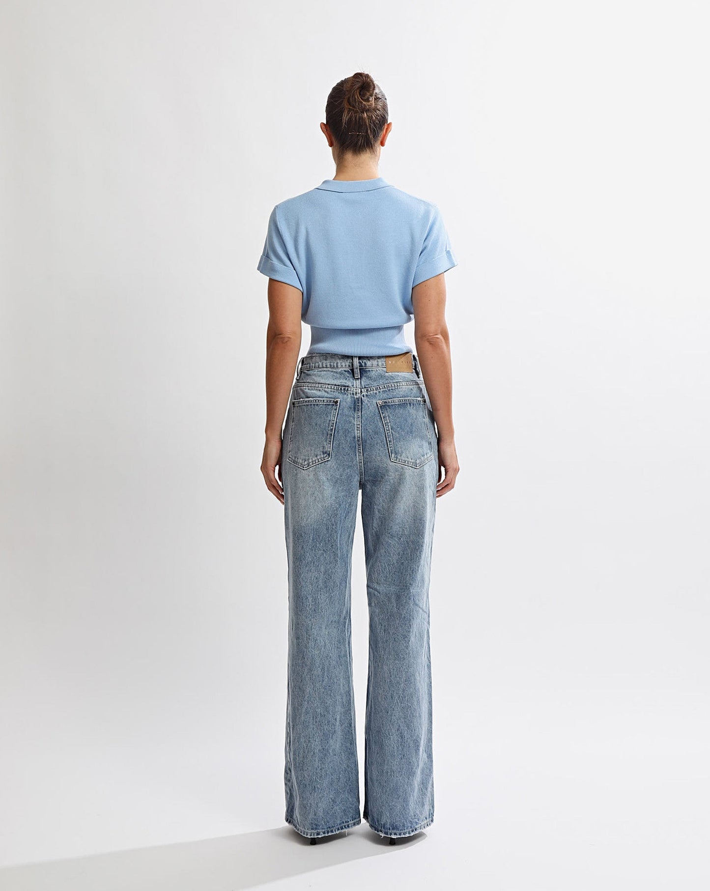Blaire Knit Top Azzure