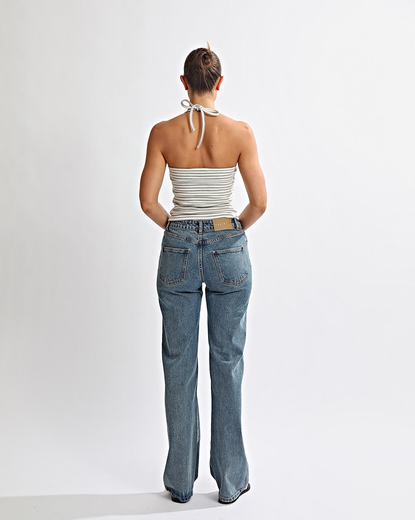 Layton Jeans Classic Blue Cropped